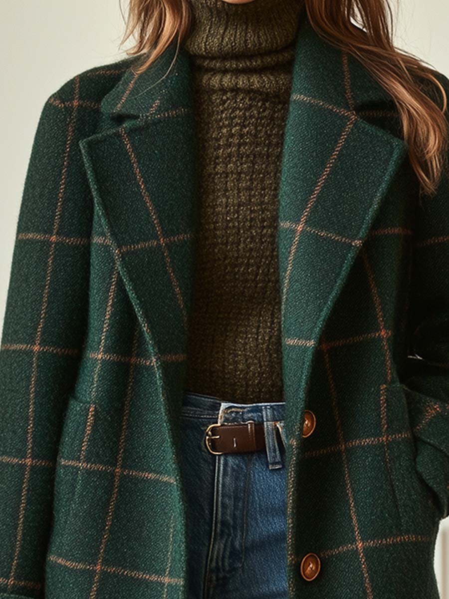 Fiona Classic Check Coat