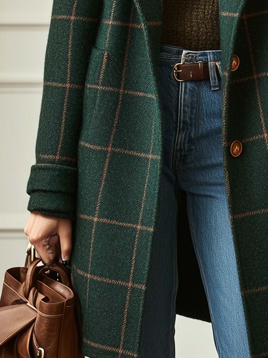 Fiona Classic Check Coat