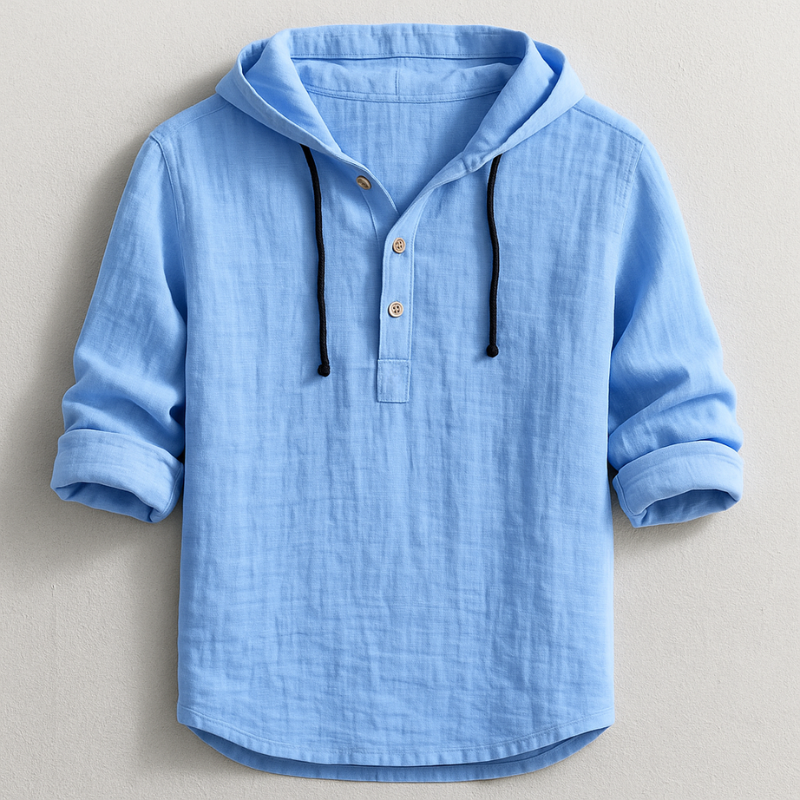 Danoir Paris Luxe Hooded Shirt
