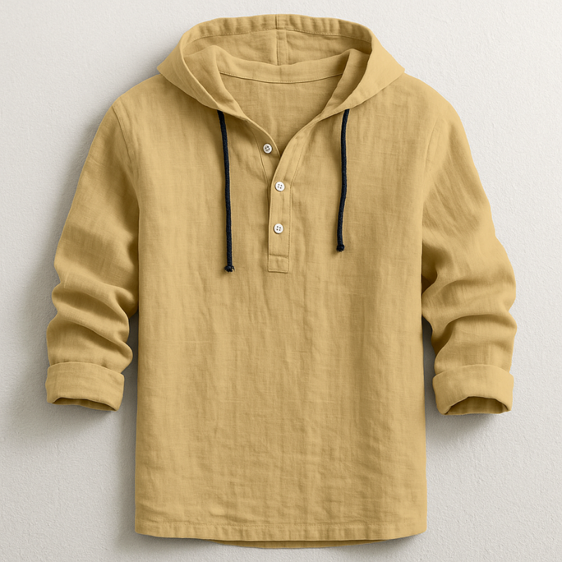 Danoir Paris Luxe Hooded Shirt