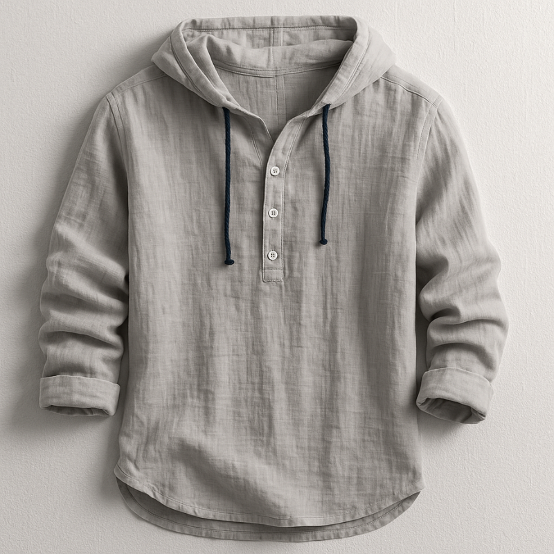 Danoir Paris Luxe Hooded Shirt