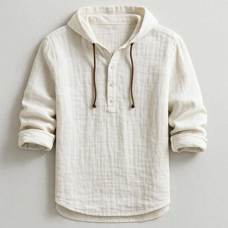 Danoir Paris Luxe Hooded Shirt