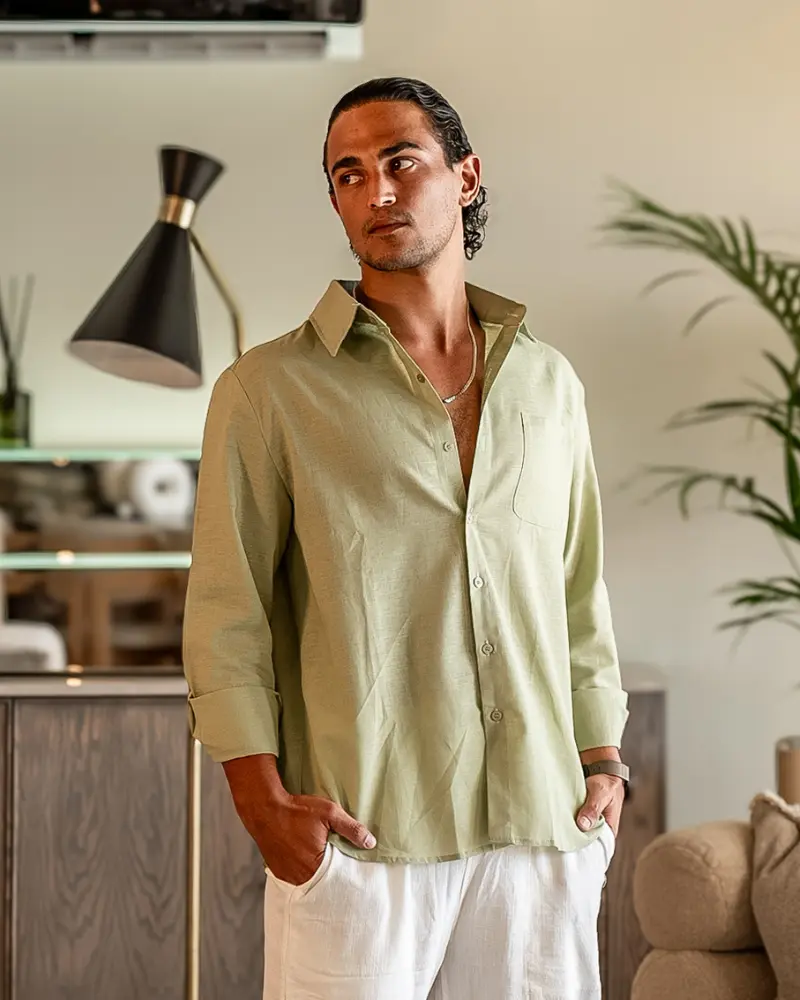 Cape Town 100% Linen Shirt