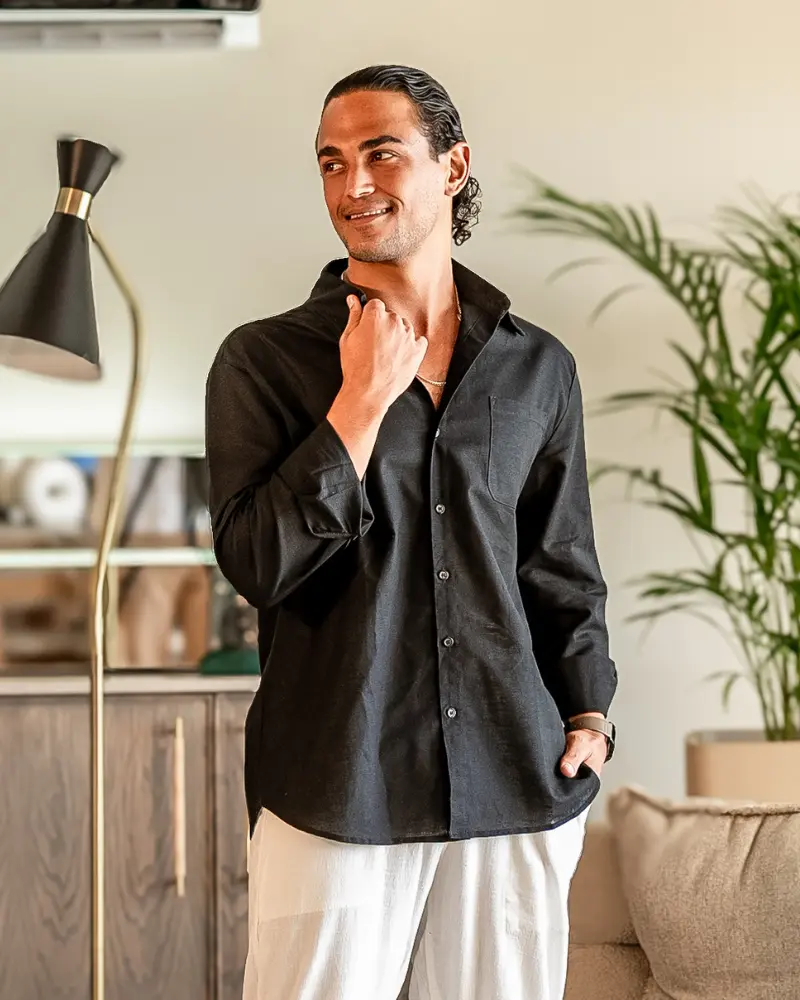 Cape Town 100% Linen Shirt