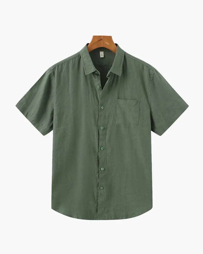 Cape Town Linen Shirt Short Sleeve