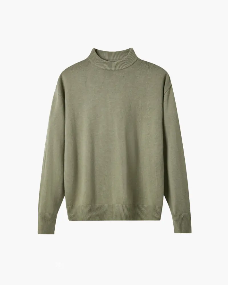 Premium 100% Wool Turtleneck