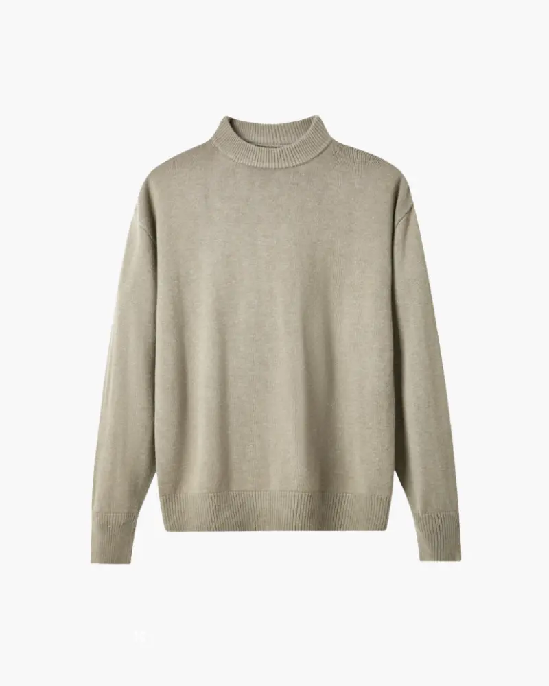 Premium 100% Wool Turtleneck