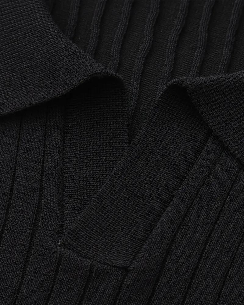 Premium Ribbed Polo