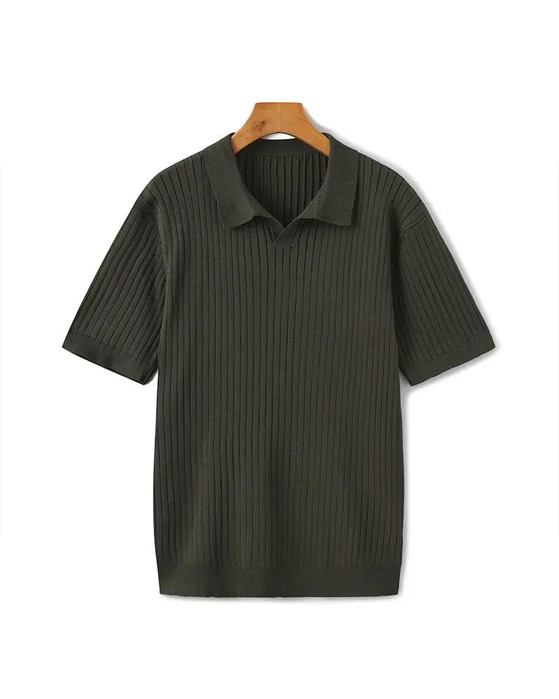 Premium Ribbed Polo