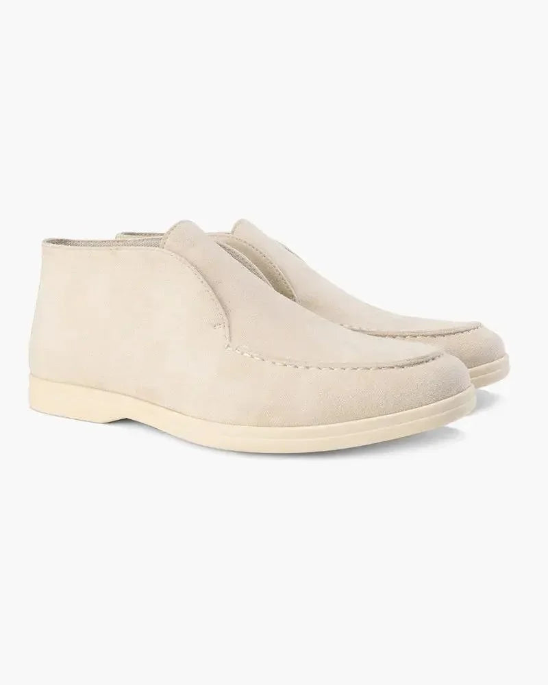 Old Money High-Top Suede Loafers