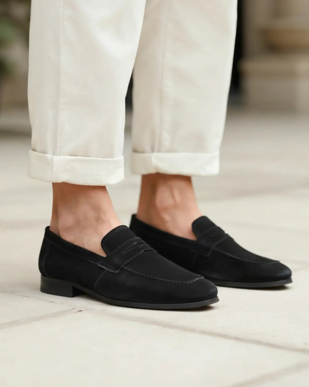 Old Money Suede Brogues