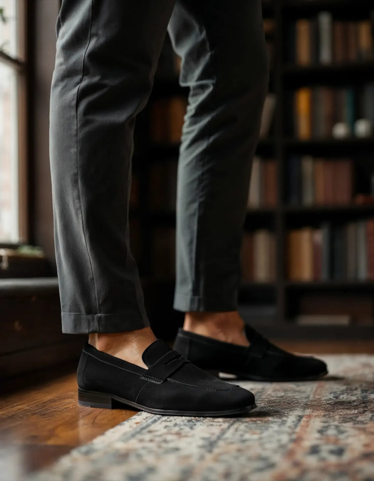 Old Money Suede Brogues