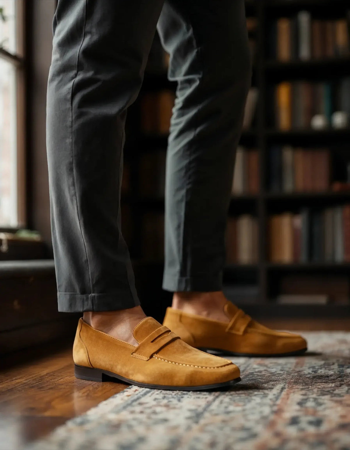 Old Money Suede Brogues