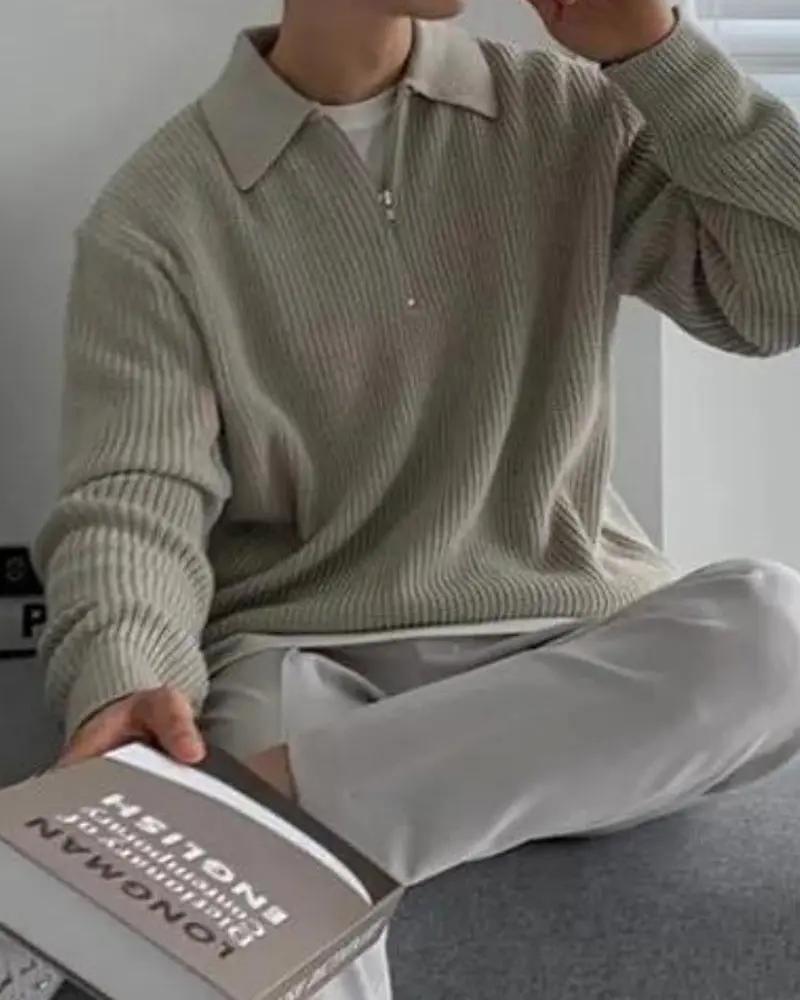 Cesare Half-Zip Jumper