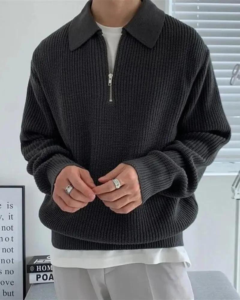 Cesare Half-Zip Jumper