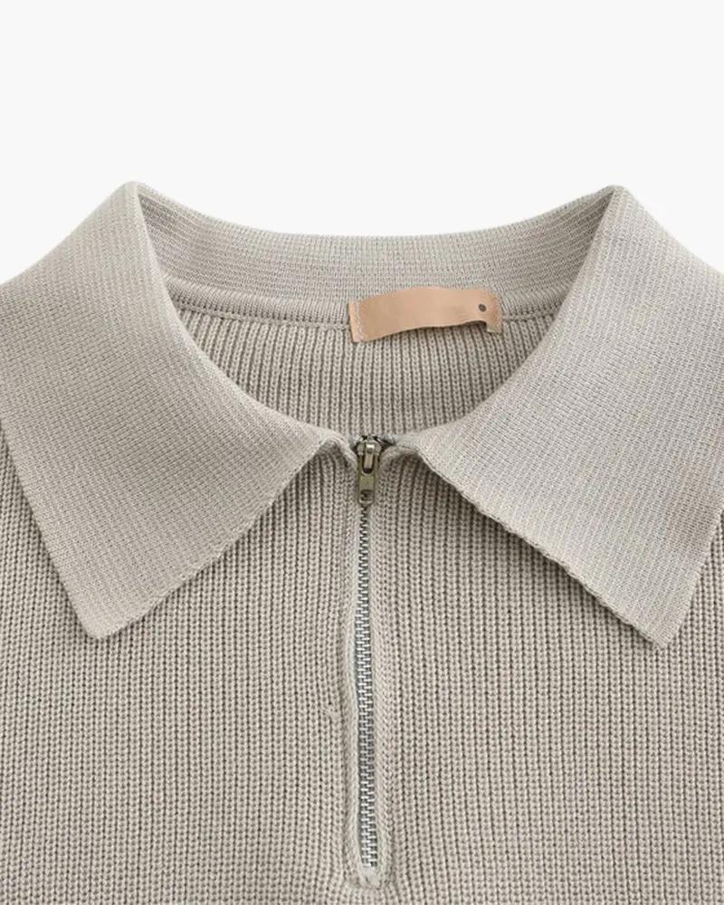 Cesare Half-Zip Jumper