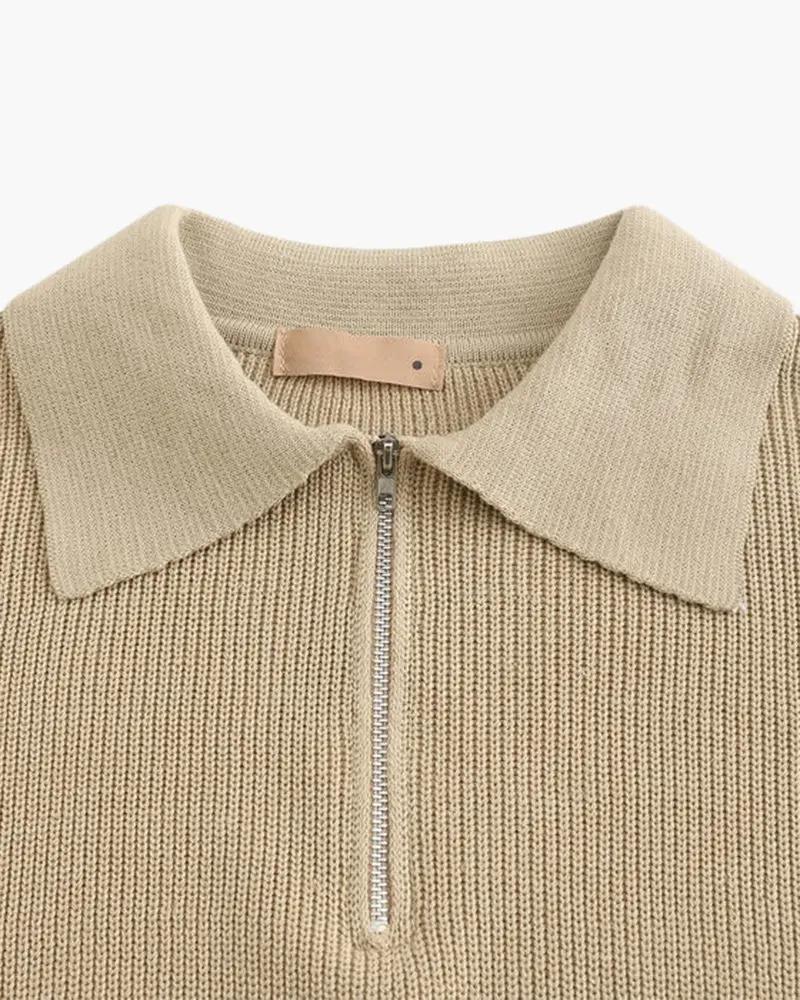 Cesare Half-Zip Jumper