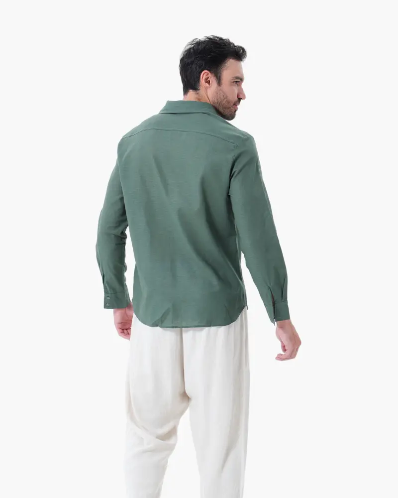 Old Money Linen Set Long Sleeve