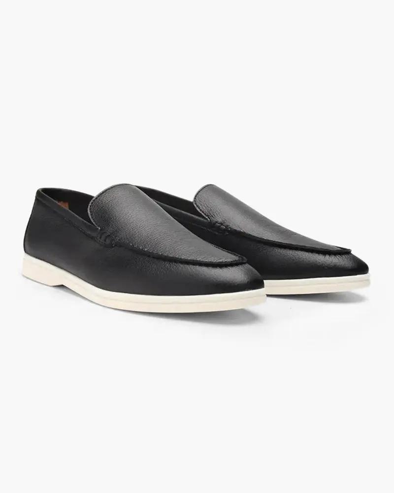 Old Money Cowhide Leather Brogues