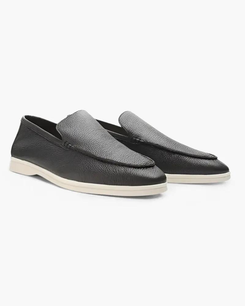 Old Money Cowhide Leather Brogues