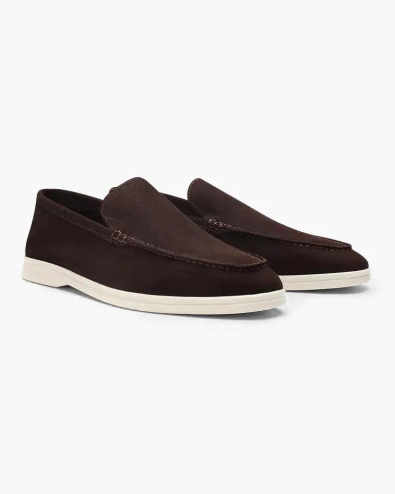 Old Money Cowhide Leather Brogues