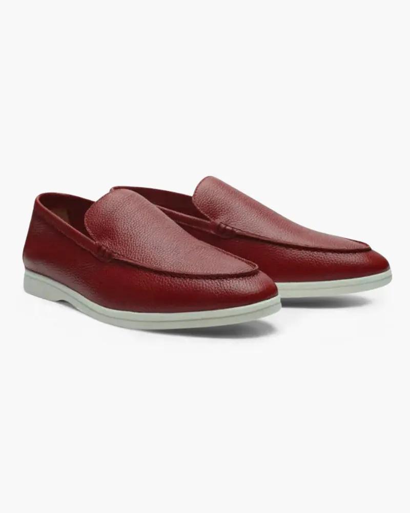 Old Money Cowhide Leather Brogues