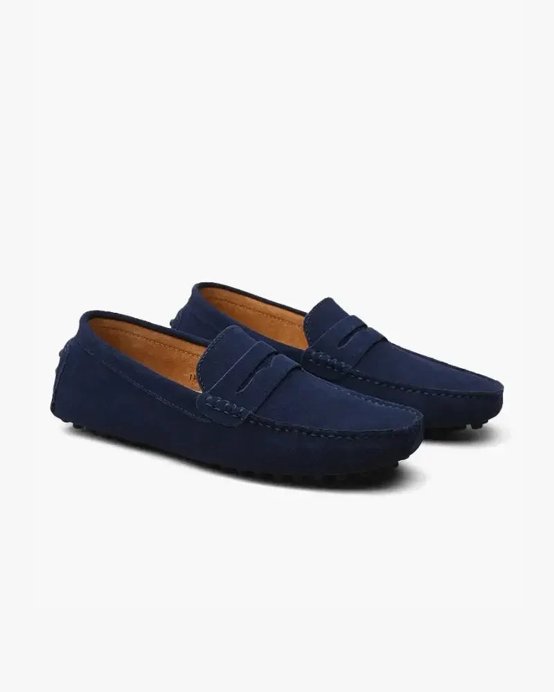 Mocassins en daim