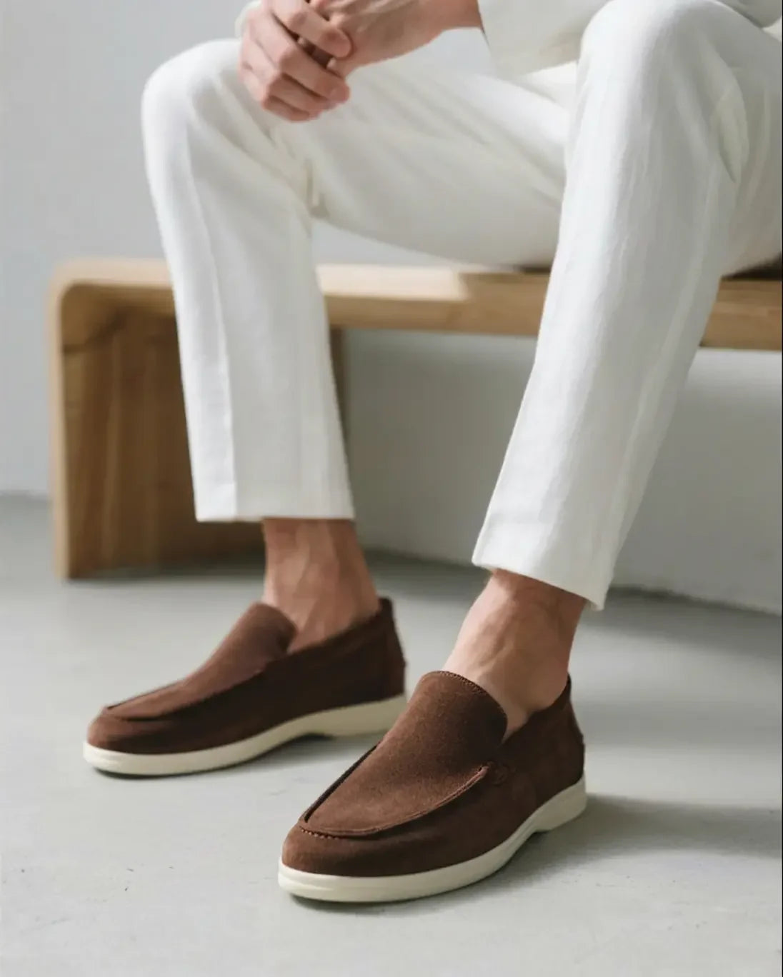 Old Money Suede Loafers