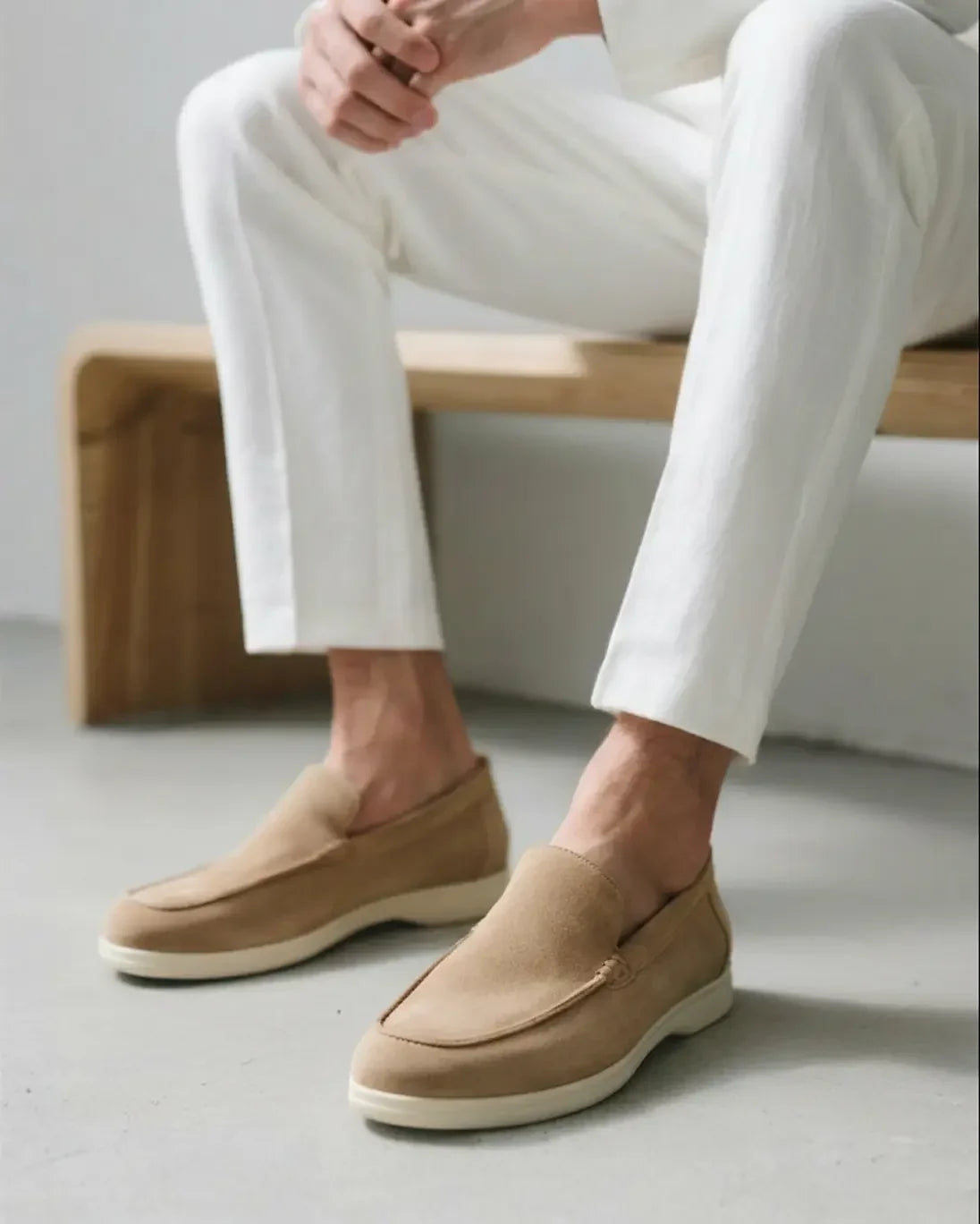 Old Money Suede Loafers