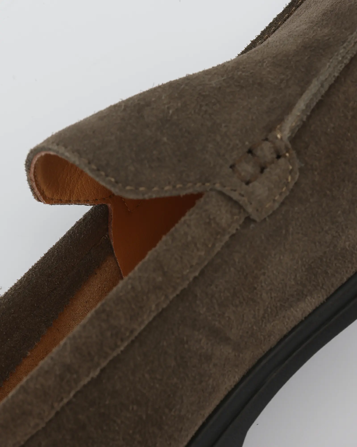 Premium Suede Loafers Black Soles