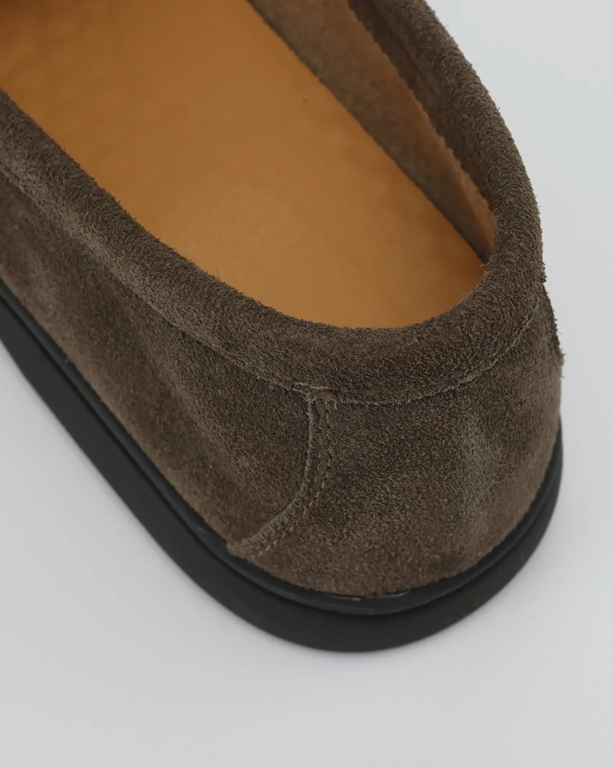 Premium Suede Loafers Black Soles