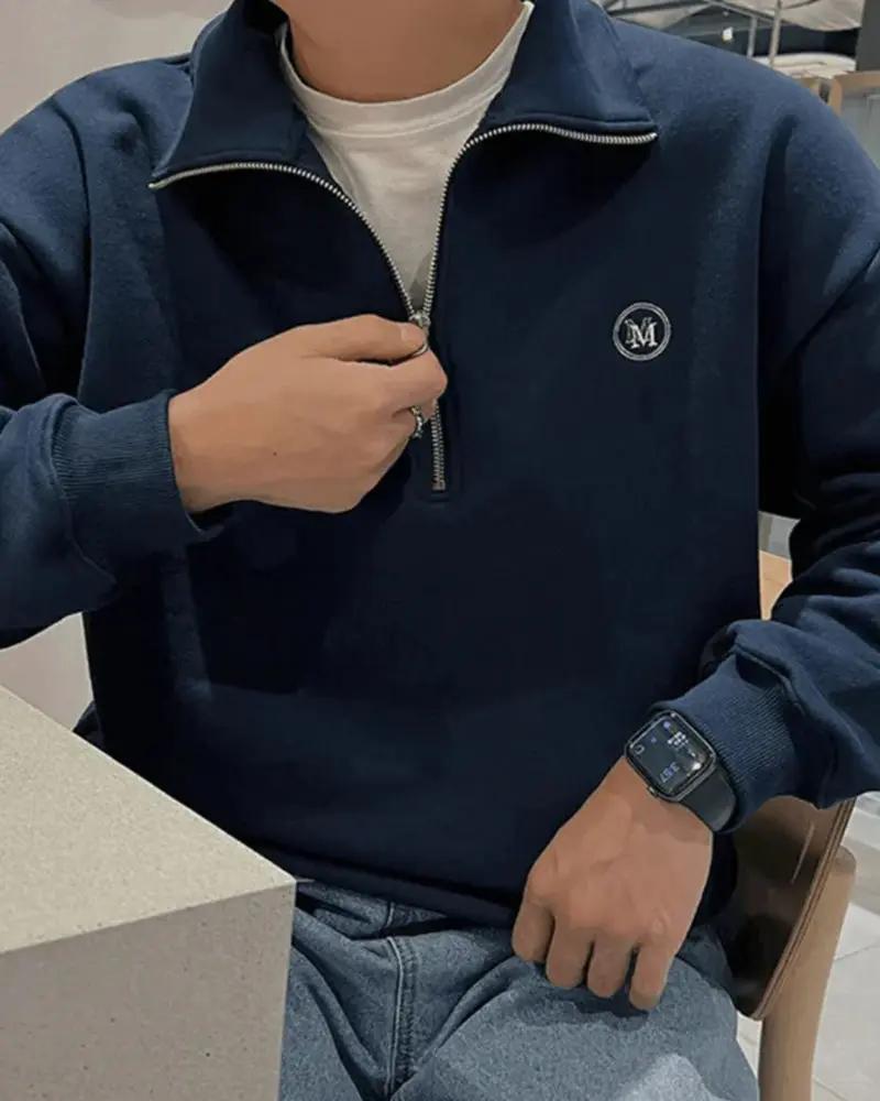 Miami Cotton Zip Sweatshirt