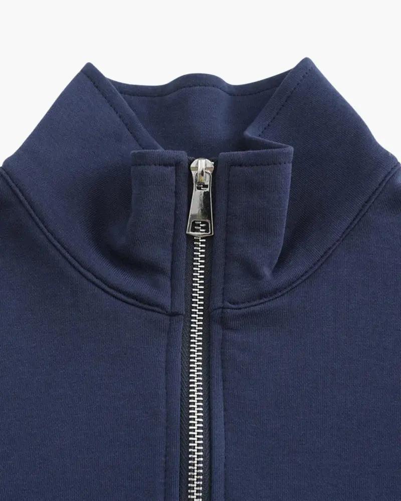 Miami Cotton Zip Sweatshirt