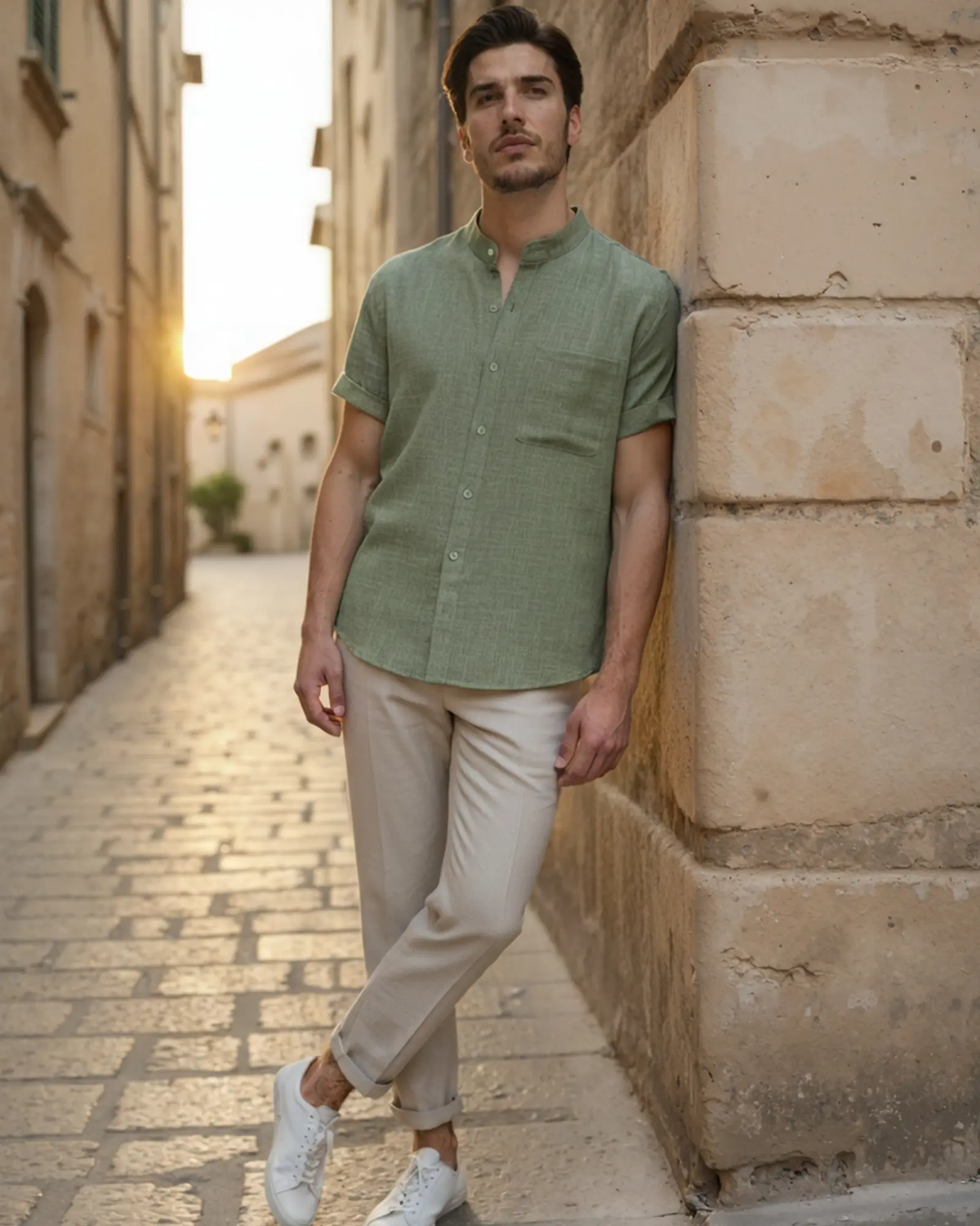 The Mandarin Collar Shirt