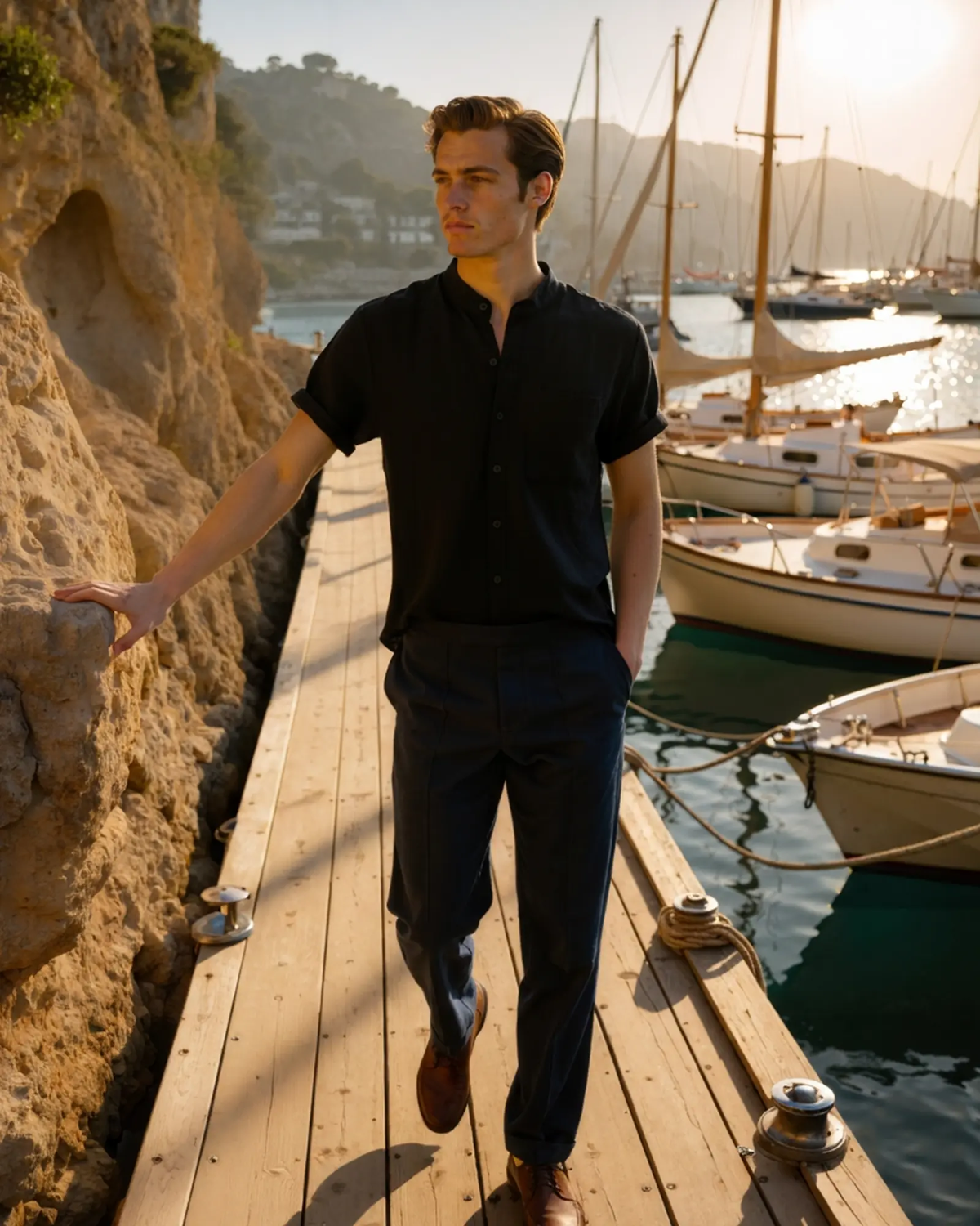 The Mandarin Collar Shirt