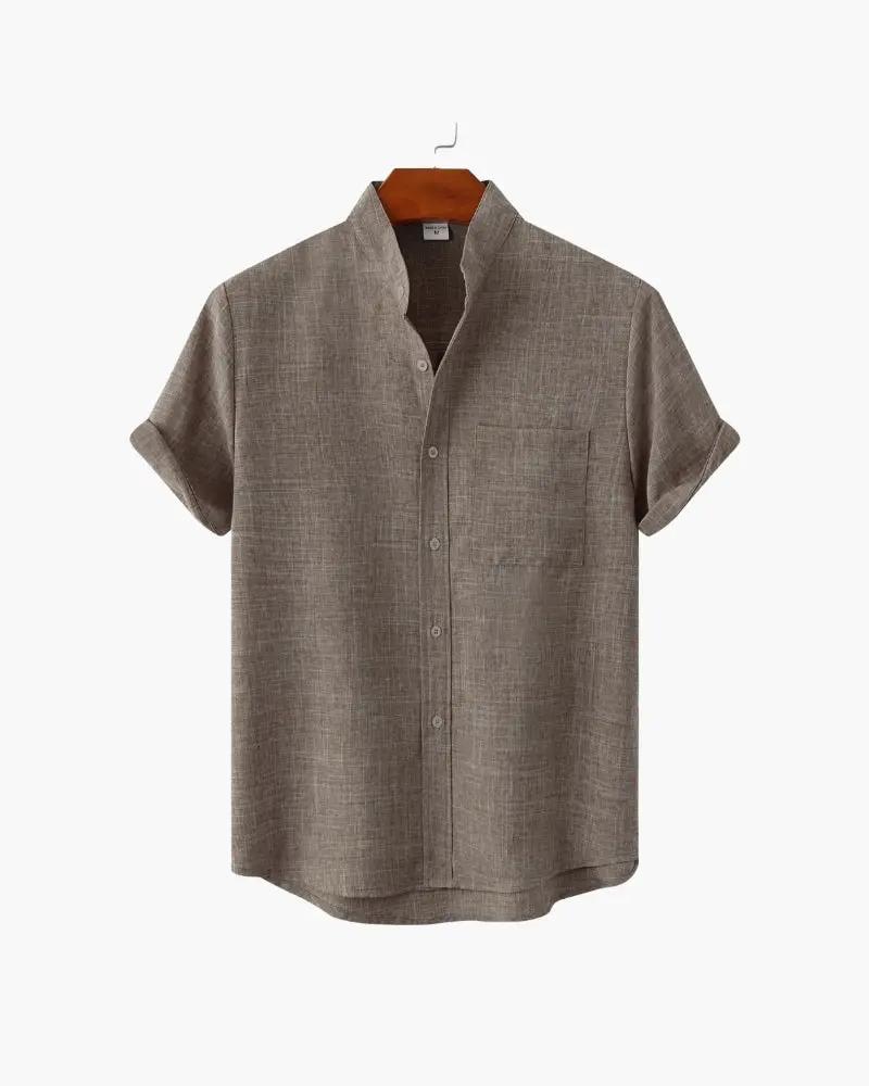 The Mandarin Collar Shirt