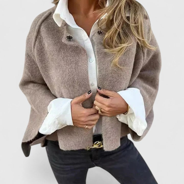 Bettinna Elegant Open-Front Jacket