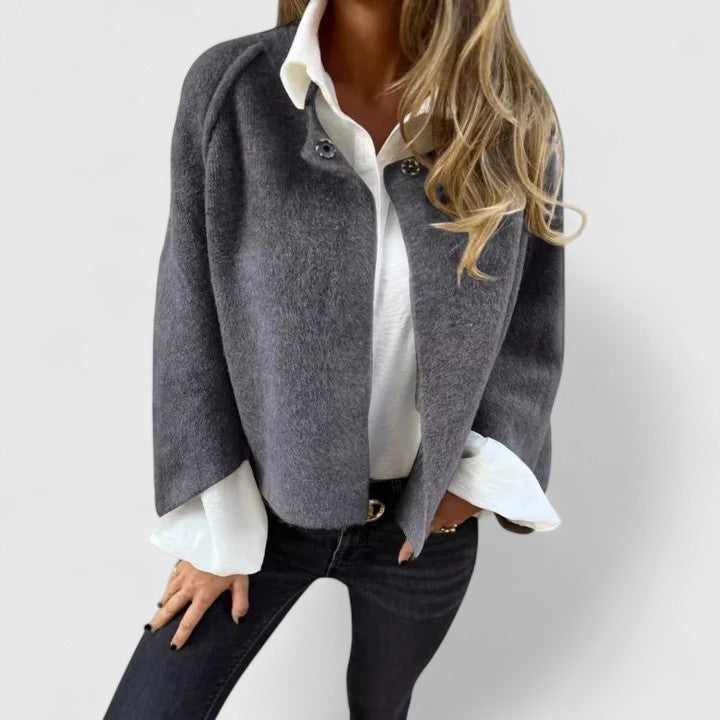 Bettinna Elegant Open-Front Jacket
