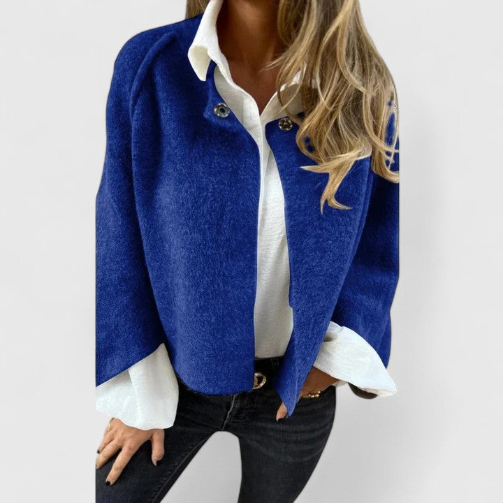 Bettinna Elegant Open-Front Jacket